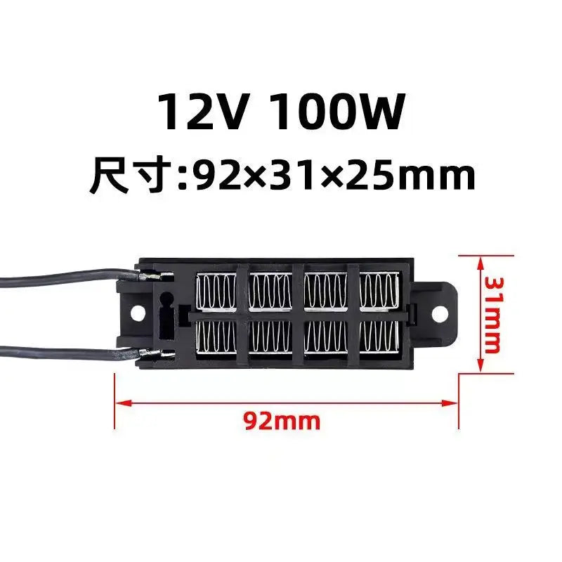 Automatic Air Heater Insulation PTC Heaters, Thermostatic Heating Element Portable, Multipurpose Heater, Incubator Patio Heaters