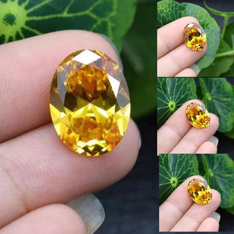 Large Beautiful Yellow 13x18mm Unheated Yellow Sapphire Gem Oval Shape Natural Loose Gemstone Jewelry