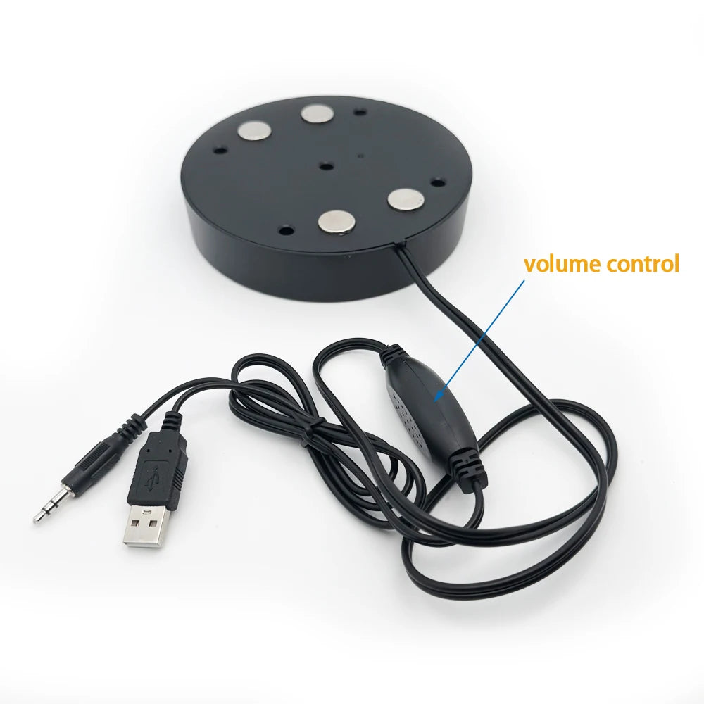 USB speakers for PC 4.9“ ultrathin 26mm Magnetic Stereo surround sound 6Ohm 6Wx2 for laptop