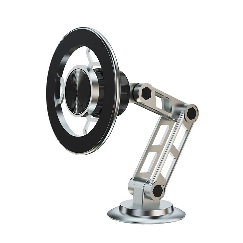 Metal Magnetic Car Phone Bracket with 360° Degree Rotating Accessory Foldable Ventilated Magnet Gps Cars Accessories for Phones