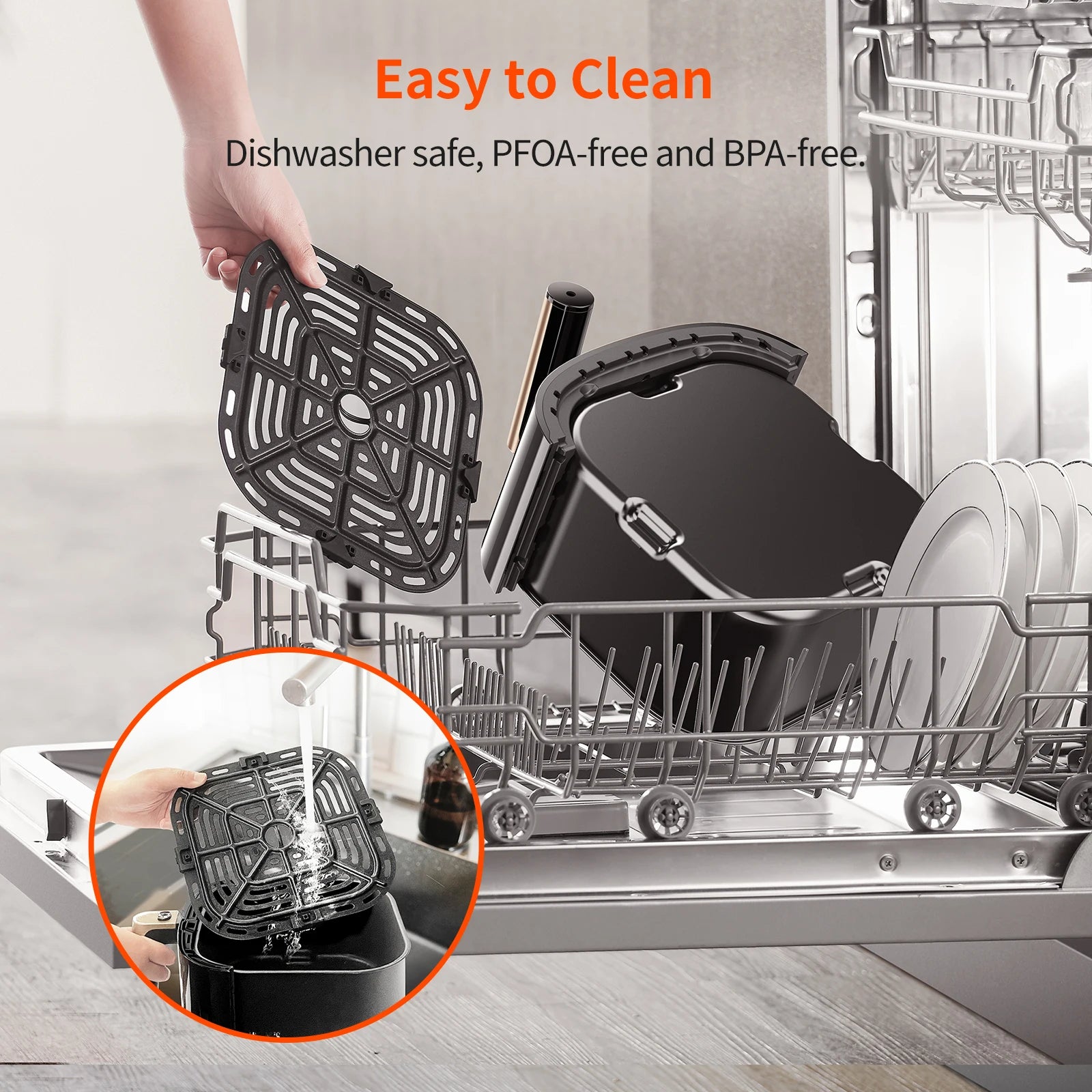 Household New Design Multi-Function Air Fryer Hot Sales Oven Air Cooking Big Capacity Air Fryer
