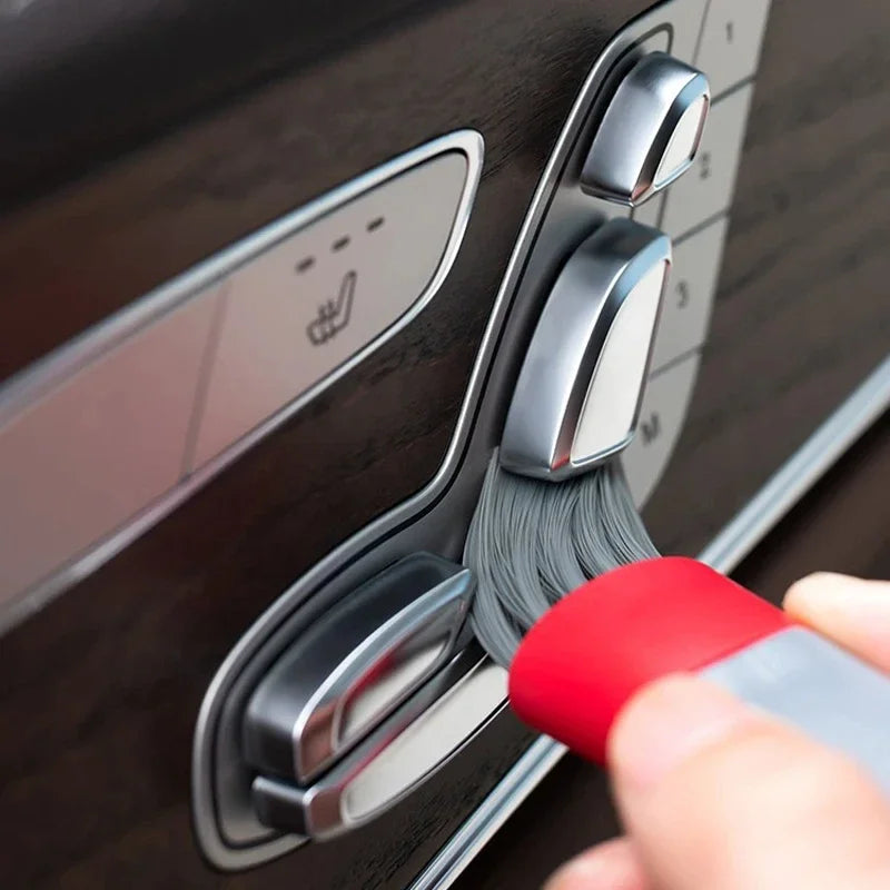 Car Cleaning Brush Air Conditioner Outlet Cleaning Tool Multi-purpose Dust Brush Interior Multi-purpose Brush Auto Accessories