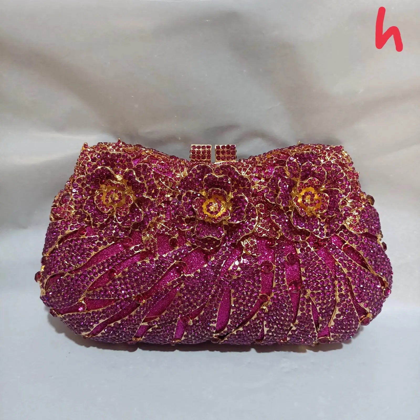 XIYUAN Women's Diamond Handbags Rhinestones Evening Bags Bridal Stones Clutch Purse Lady Clutches Bags Party Wedding Evening Bag