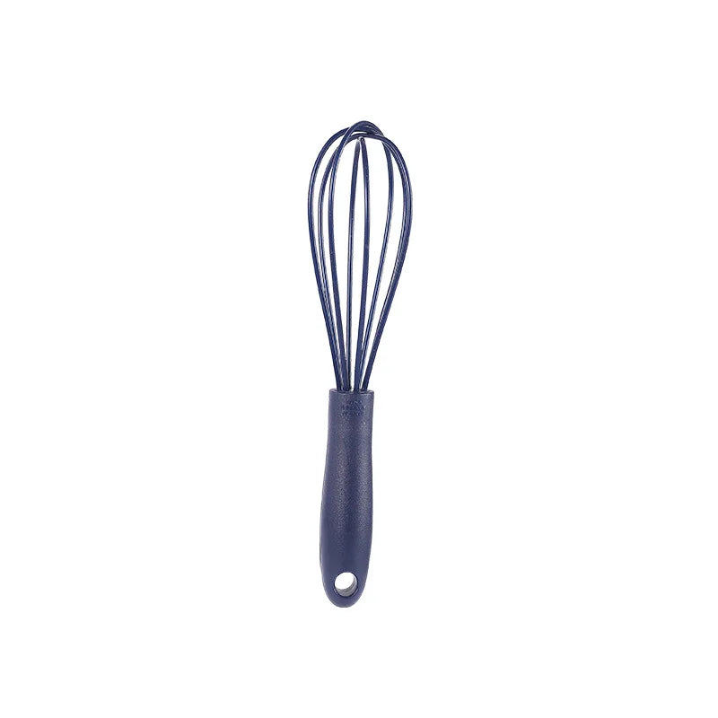 1pc 6-inch Handheld Mixer Mini Blender Silicone Stainless Steel Home Baking Tool for Whipping Cream Beating Eggs Mixing Flour