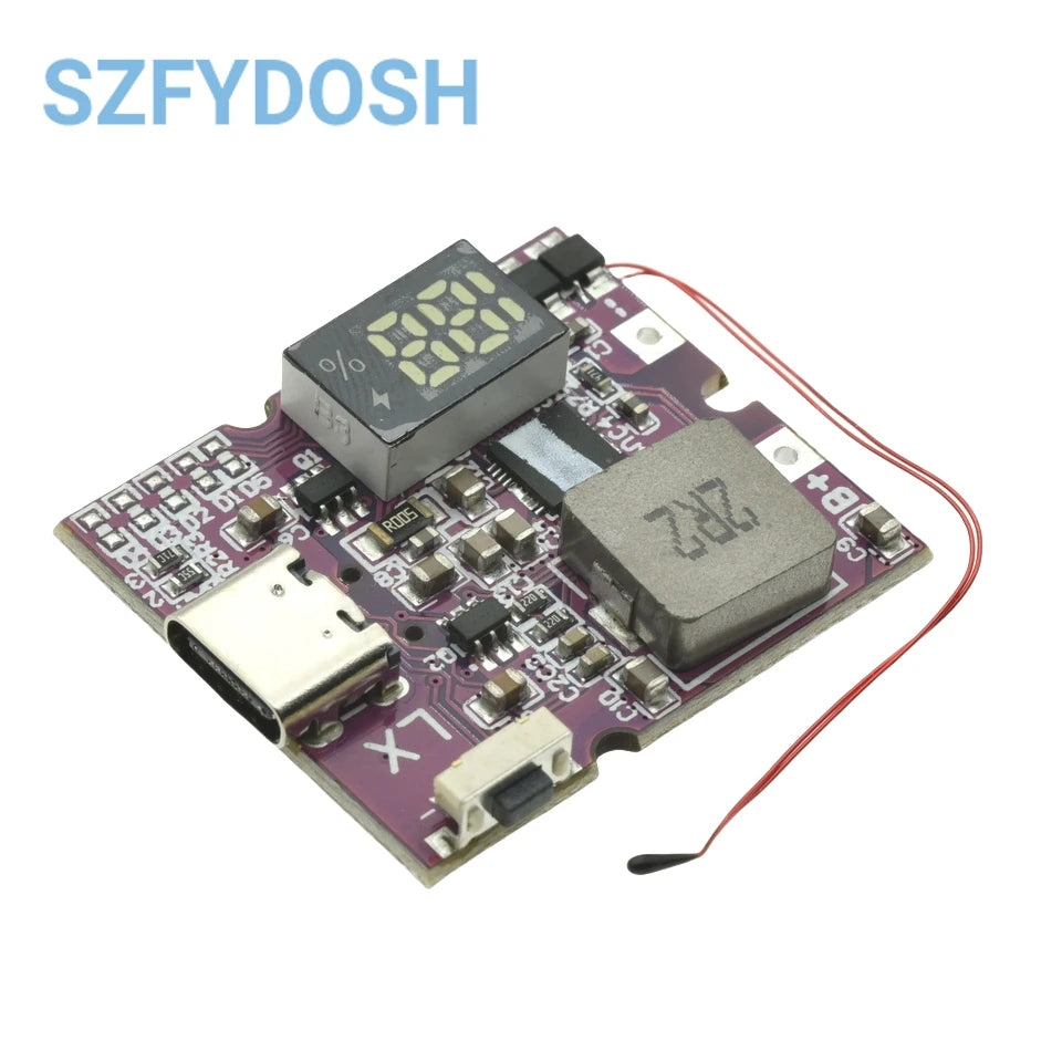 22.5W Power Bank Bidirectional Fast Charging Mobile Power Bank Module for Lithium Battery Charger Board Supports QC4+