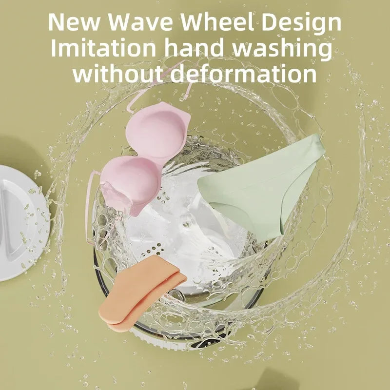 Wireless washing machine portable underwear cleaner 1L mini Socks Washing Machine Dehydratable Laundry Bucket