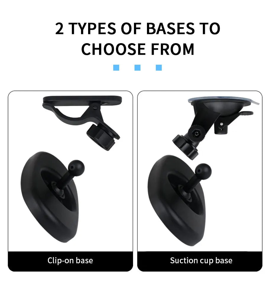 SEAMETAL Car Mirror Interior Baby Mirrors 360 Degrees Rotatable Dashboard Windshield Sun Visor Plate Auxiliary Observe Mirror