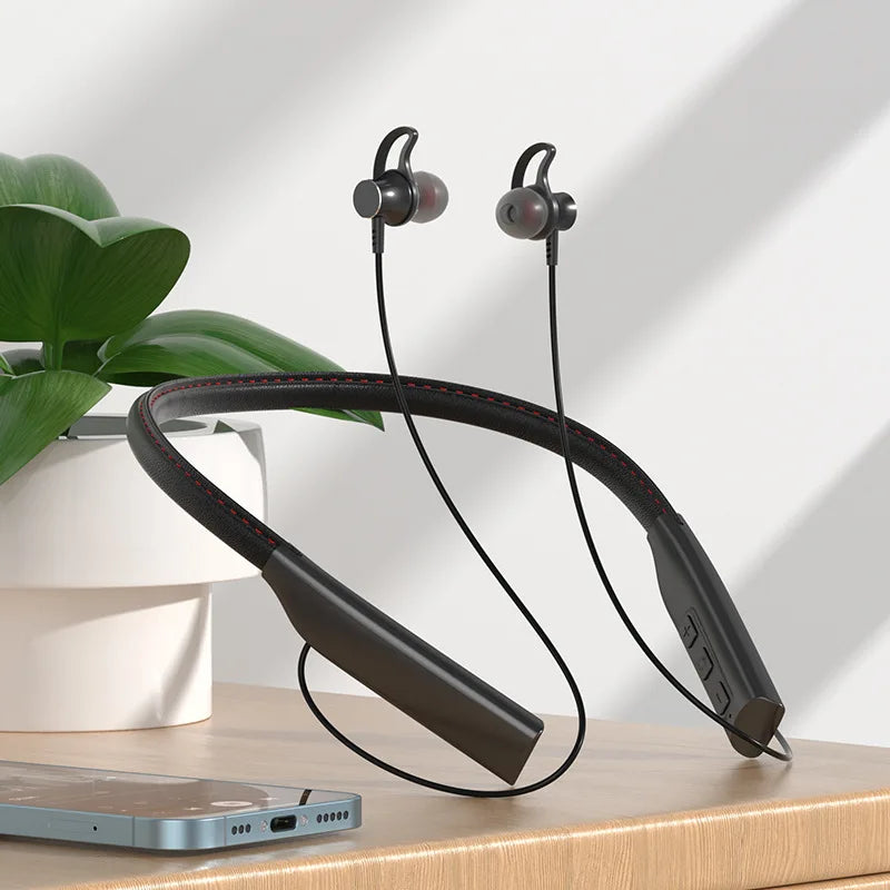 Wireless Bluetooth Earphones Wireless Headphones Magnetic Sport Neckband Neck-hanging Earbuds Wireless with Mic Bluetooth5.0