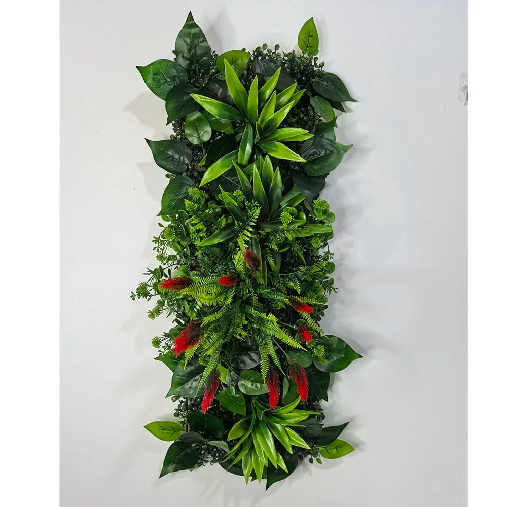 25*75CM Artificial Lawn  Plant Green Imitation Grass Plant Wall Panel Home Decoration Shingle Nail