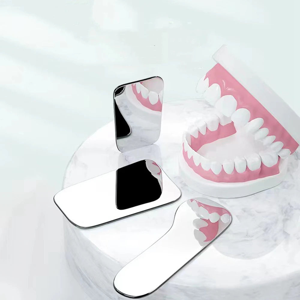 1PC Dental Orthodontic Mirror Photography Double-Sided Mirrors Dentistry Material Reflector Intra Oral