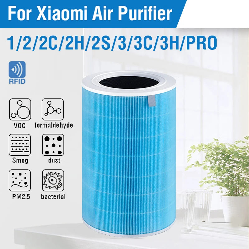 For Replacement Xiaomi Air Purifier Filter 2S For Xiaomi Hepa Filter 1/2/2C/2H/2S/3/3C/3H/Pro Filter