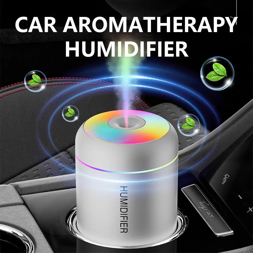 180ML Mini Air Humidifier USB Electric Aroma Diffuser Essential Oil Purifier Aromatherapy Mist Maker Lights For Car Home Bedroom