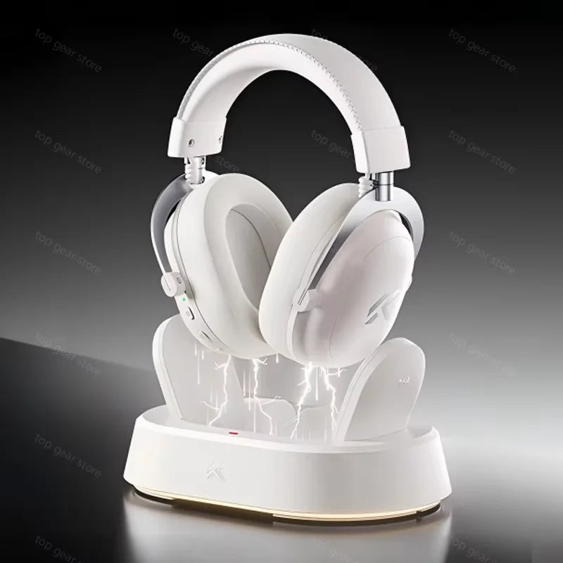 MCHOSE V9 Turbo Gaming Headset Support BT 2.4G Low Latency Wireless E-Sport Top Speed Connection with 2000mAh Magnetic Charging