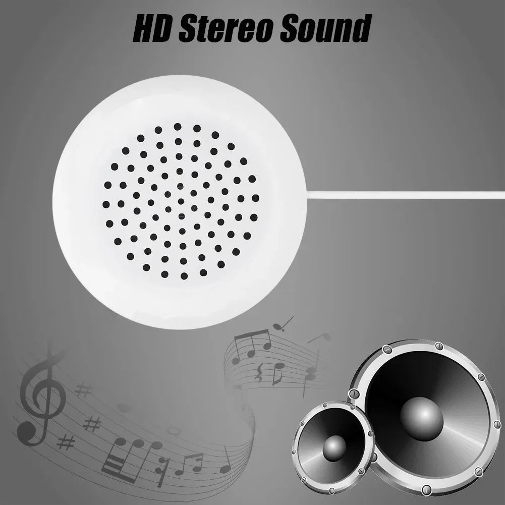 New DIY Pillow Speaker 3.5mm Mini Stereo Speaker For MP3 MP4 CD Music Player Mobile Phone Tablet PC Laptop For IPad Sleeping