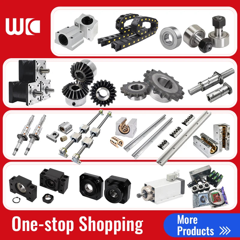 personal product: ballscrew,end support,coupling,nut housing