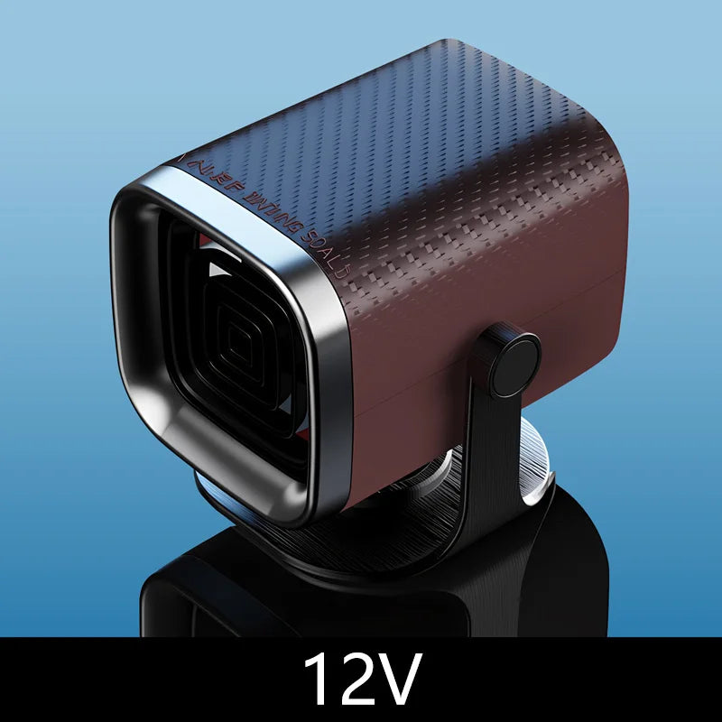 New Car Heater 12V/24V Electric Cooling Heating Fan Electric Heater Fan Windshield Defogging Demister Defroster Car supplies