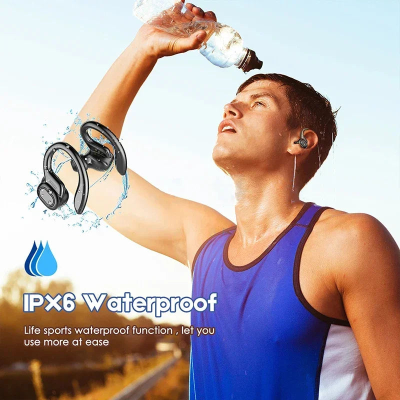 Original Wireless bluetooth headphons Ear hook Stereo earbuds Sports Waterproof Headset for workout sports running