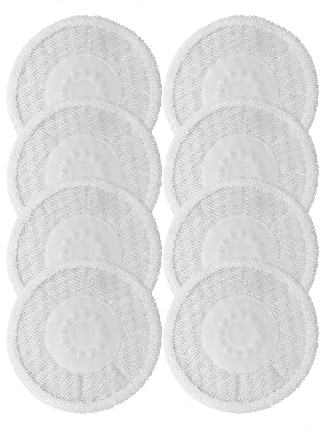 8 Packs Replacement Steam Mop Pads for Shark S7020 S7000 S7001 S7201 Steam & Scrub All-in-One Scrubbing Mop Accessory Parts