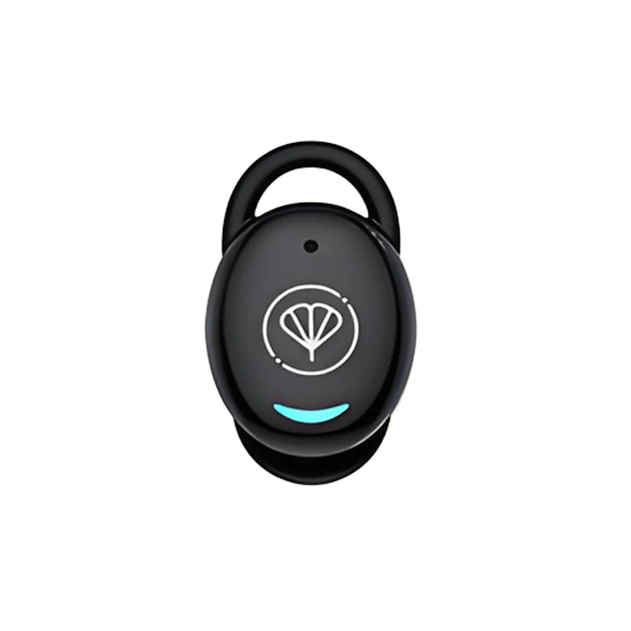 New Compact Lightweight Single Rechargeable Headphones Noise Cancelling Feature Ear-hook Earbuds Suitable For The Elderly