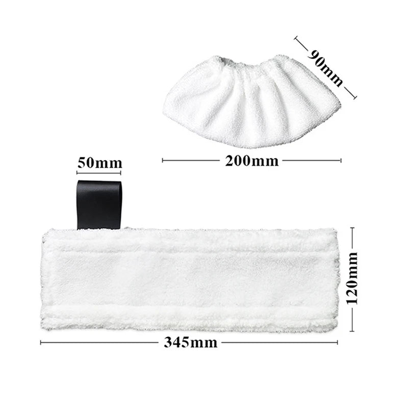 Mop Cloth for Karcher Easyfix SC2 SC3 SC4 SC5 Steam Cleaner Microfibre Floor Cleaning Pad Cover Steam Cleaner Accessories