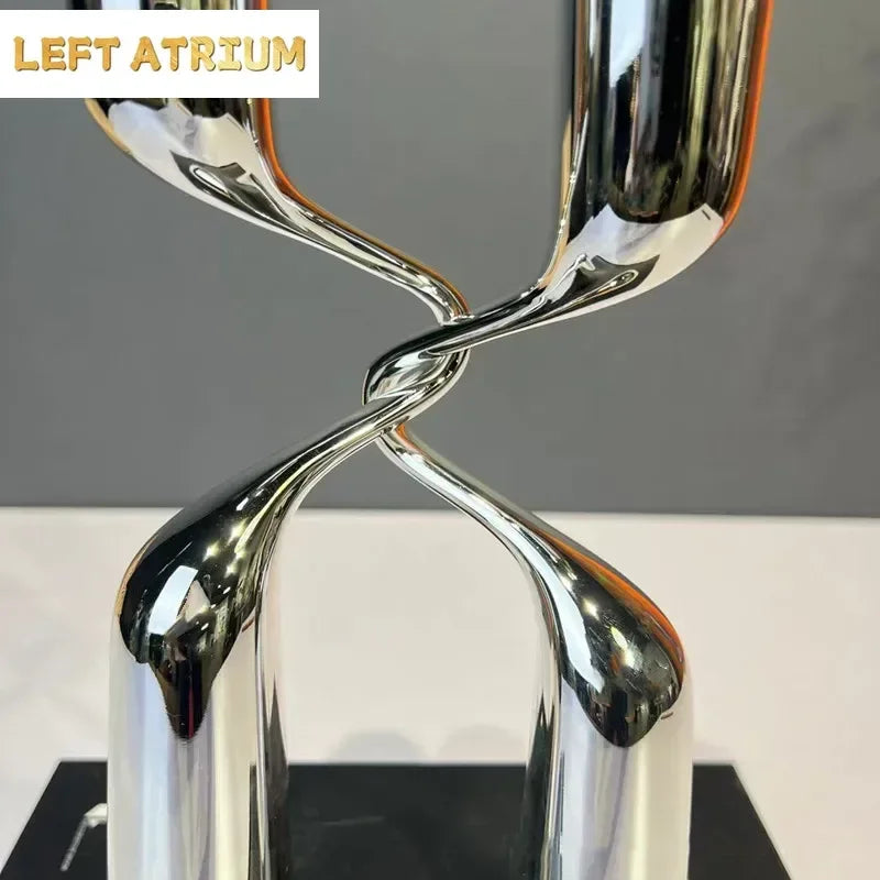 Luxury Metal Double Headed Candle Holder, Room Decoration Ornament, Dining Table Center Candle Holder, Living Room Decoration