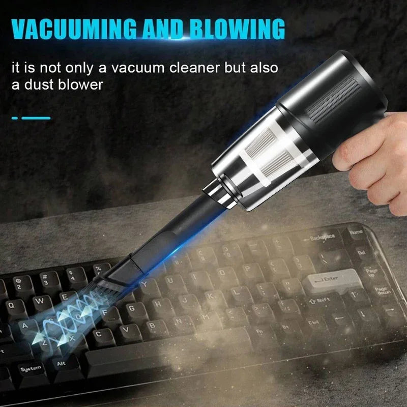 Wireless Car Vacuum Cleaner 960000Pa Multifunctional Portable Strong Power Suction Blowing Integrated Cleaning Appliance