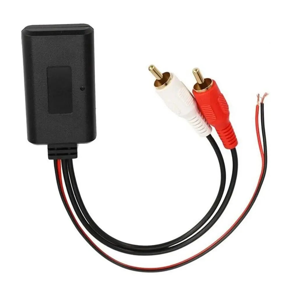 Durable Auto Audio Input Auto Play Wireless Music Stereo Radio Bluetooth Receiver Receiver Module AUX Receiver 2 RCA Cable