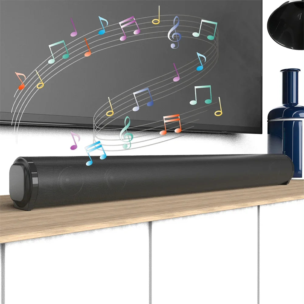 BS-10 Portable Bluetooth Speaker 3D Stereo Surround Desktop Home TV Computer Outdoor Ultra Power Sound TV Projector Subwoofer