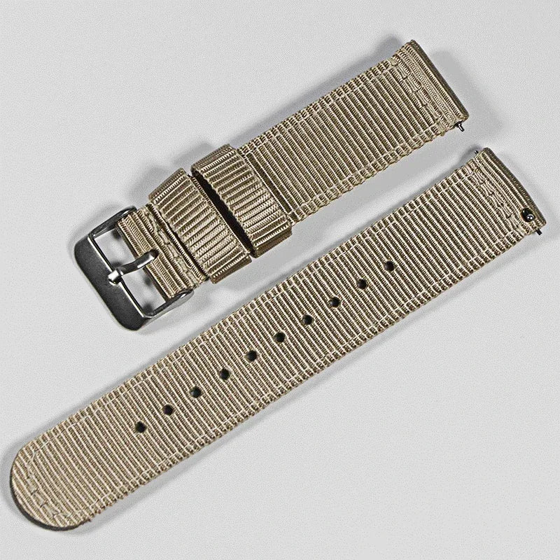 Nylon strap 18mm 20mm strap 22mm strap quick release design suitable for smart watches