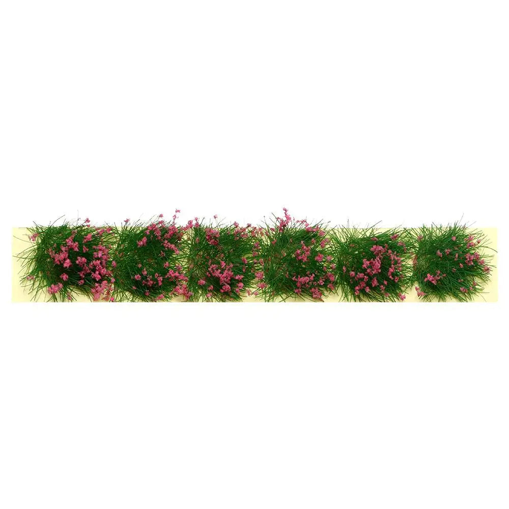 DIY Miniature Garden Decor Durable Static Scenery Model Landscape Wargame Grass Tufts Building Layout Sand Table Flower Cluster