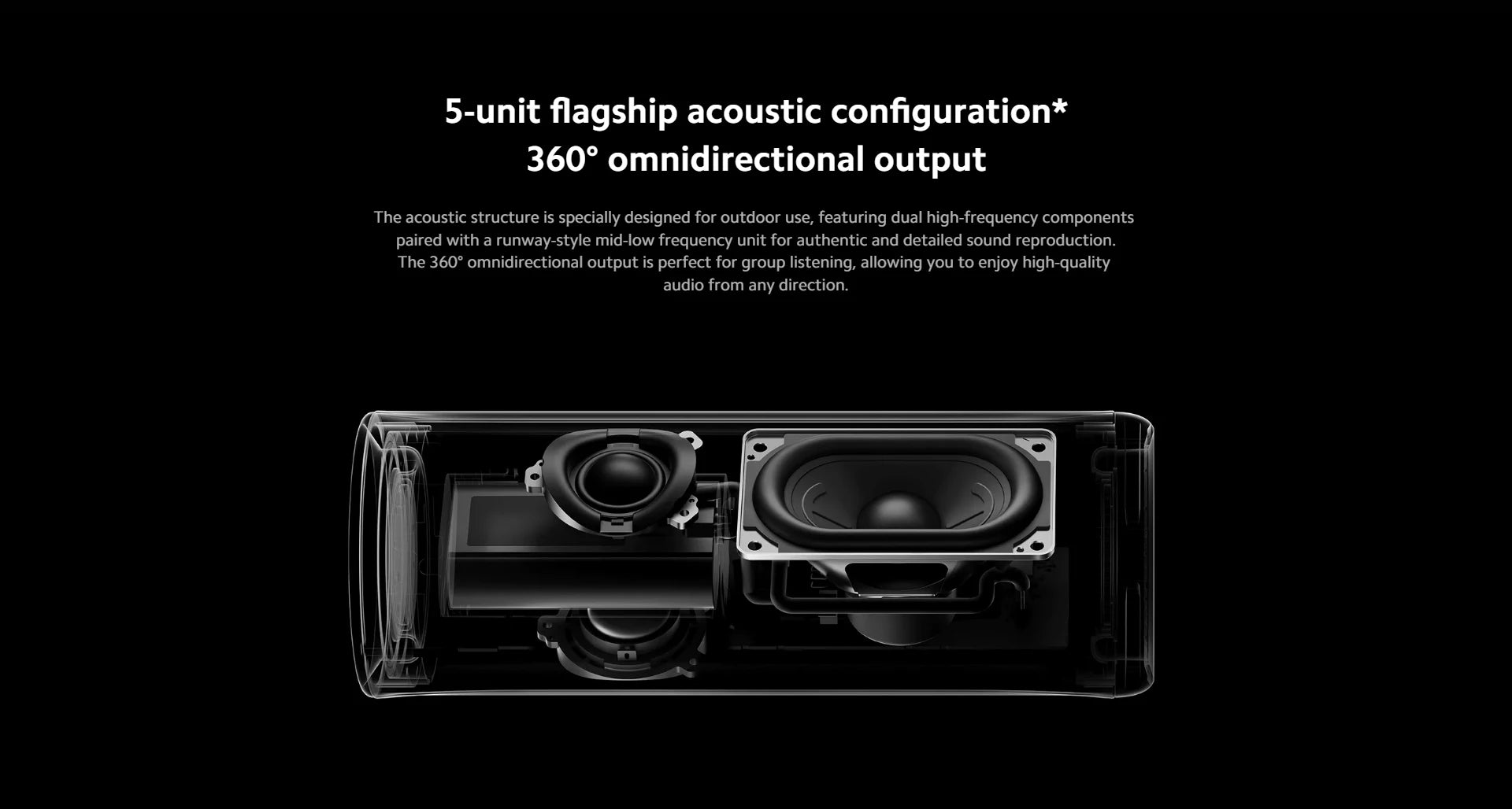 New Xiaomi Bluetooth Speaker Bluetooth 5.3 LHDC 5.0 HyperOS IP67 93dB 40W Battery life Outdoor Portable Sound Speaker