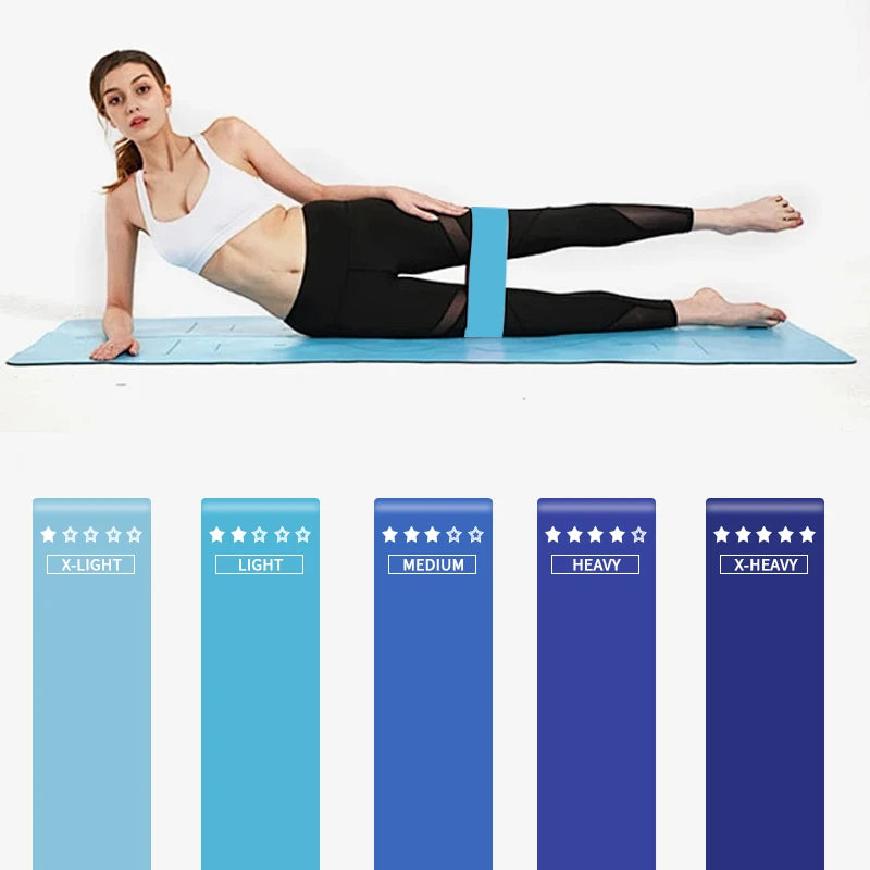 Fitness Elastic Band Resistance Band Yoga Exercise Training Gym Fitness Sports Ring Sports Crossfit Resistance Bands