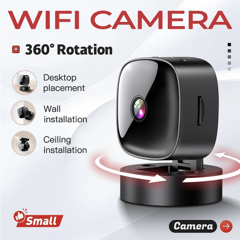 Security Camera 4K Wireless WiFi Monitoring Security Protection Remote High-definition Night Vision Infrared Surveillance