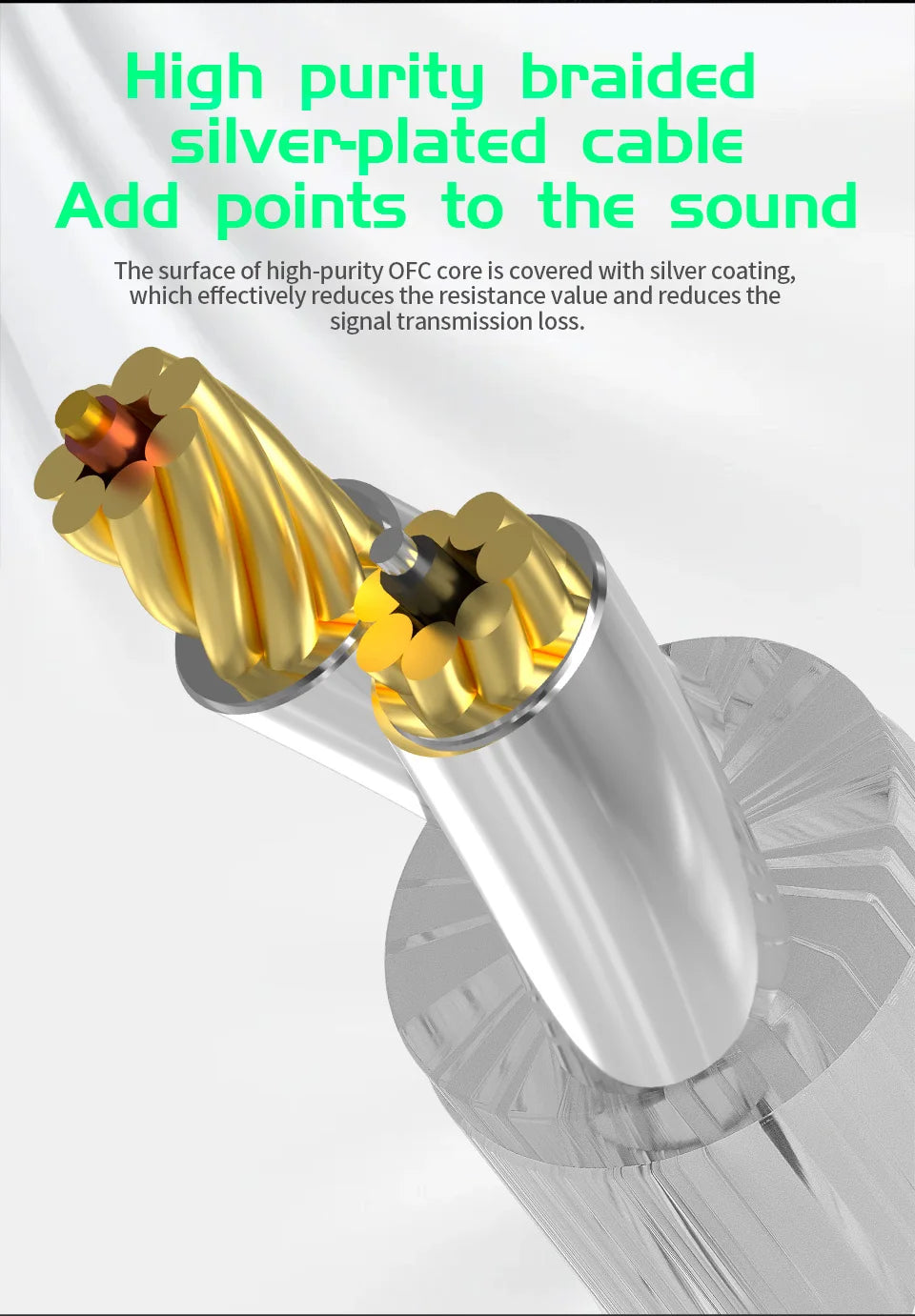KZ AS16 Pro HIFI wired in-ear headphones 8BA Balanced armature unit Music monitor Noise cancelling headphones Sports headphones