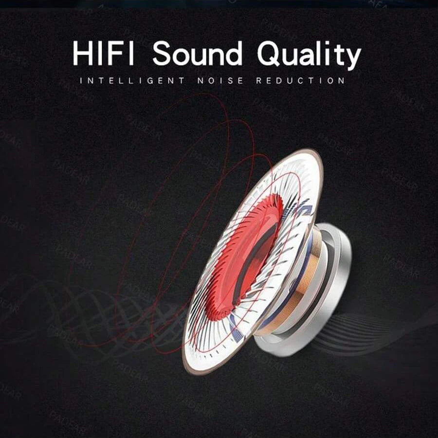 New air pro bluetooth earphones,wireless earbuds with mic,hifi stereo sound,clear bass,long playtime,compatible with android ios