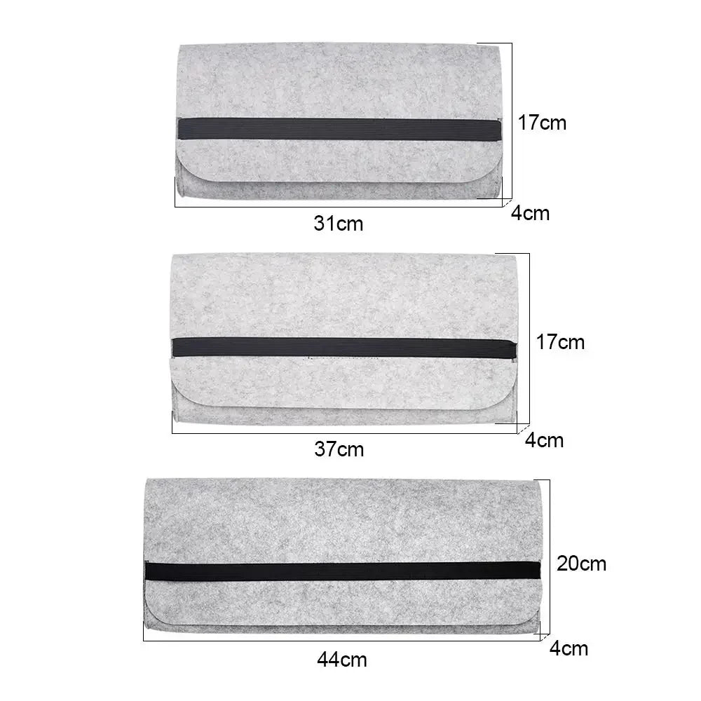 Portable 60/ 87/104 Keys Keyboard Bag Keyboard Pack Felt Bag Mechanical Keyboard Carrying Case Storage Bag Peripheral Bag