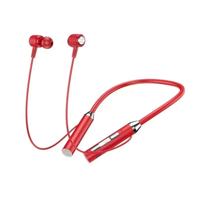 VIKEFON Bluetooth Earphones Wireless Headphones Magnetic Sport Neckband Neck-hanging TWS Earbuds Wireless Headset with Mic