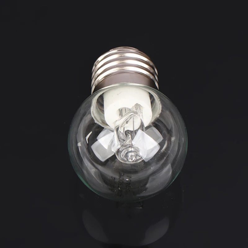 1Pc E27 40W Oven Lamp Light Microwave Oven Bulbs 220v High Temperature Resistant 500 Degree For Display Cabinet Light Bulb