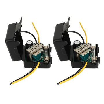 2Pcs Car Power Filter Stereo Noises Reduction Stereo Noise Suppressor Reducer 12V Interference Proof for Equalizers Amplifiers