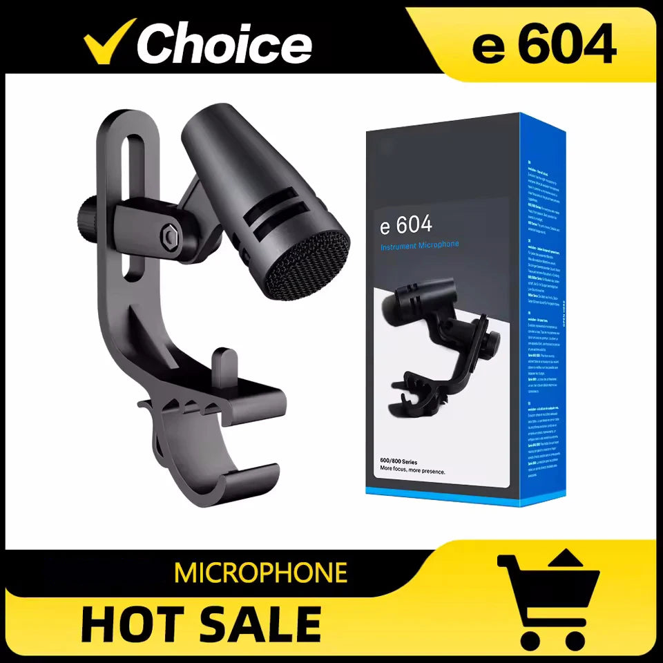 Drums Microphone Professional Mic Music Drum Kit Cardioid Dynamic Wired Audio Mike Mikrofon Sound Microphon Instruments Microfon