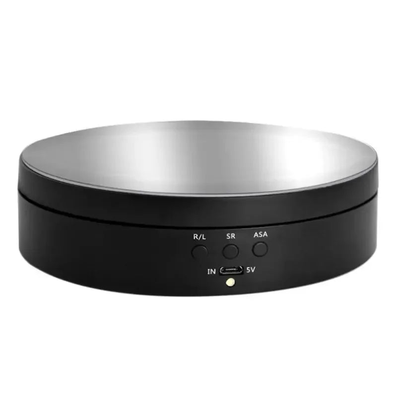 Three Speeds Motorised Rotating Mirror Display Stand,360 Degree Turntable, Jewellery Holder,USB Power Supply, Rotating Shooting