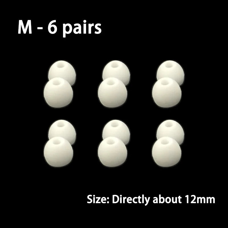 Silicone Replacement Eartips Earbuds Cushions Ear Pads Cover Hearing Aid Headset Cap for In-Ear Headphones Earphones Accessories
