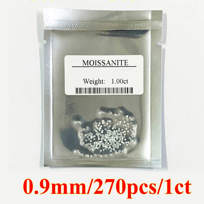 DJMAX Factory Direct Sales Moissanite Loose Stone D Color Moissanita Gemstone Lab Grown Diamond Certified Black Moissanite Stone