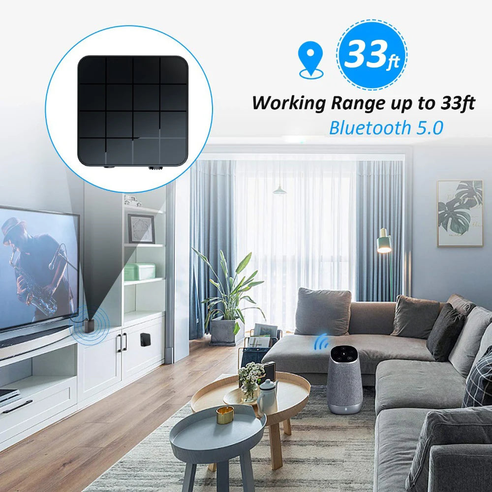 Bluetooth-compatible 5.0 Audio Receiver Transmitter AUX RCA 3.5 Jack USB Music Stereo Wireless Adapters Dongle For TV PC Speaker