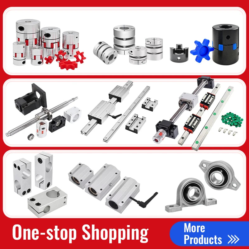 personal product: ballscrew,end support,coupling,nut housing
