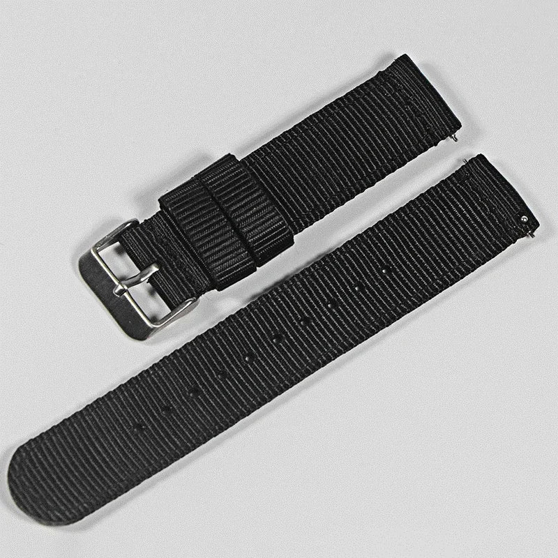 Nylon strap 18mm 20mm strap 22mm strap quick release design suitable for smart watches
