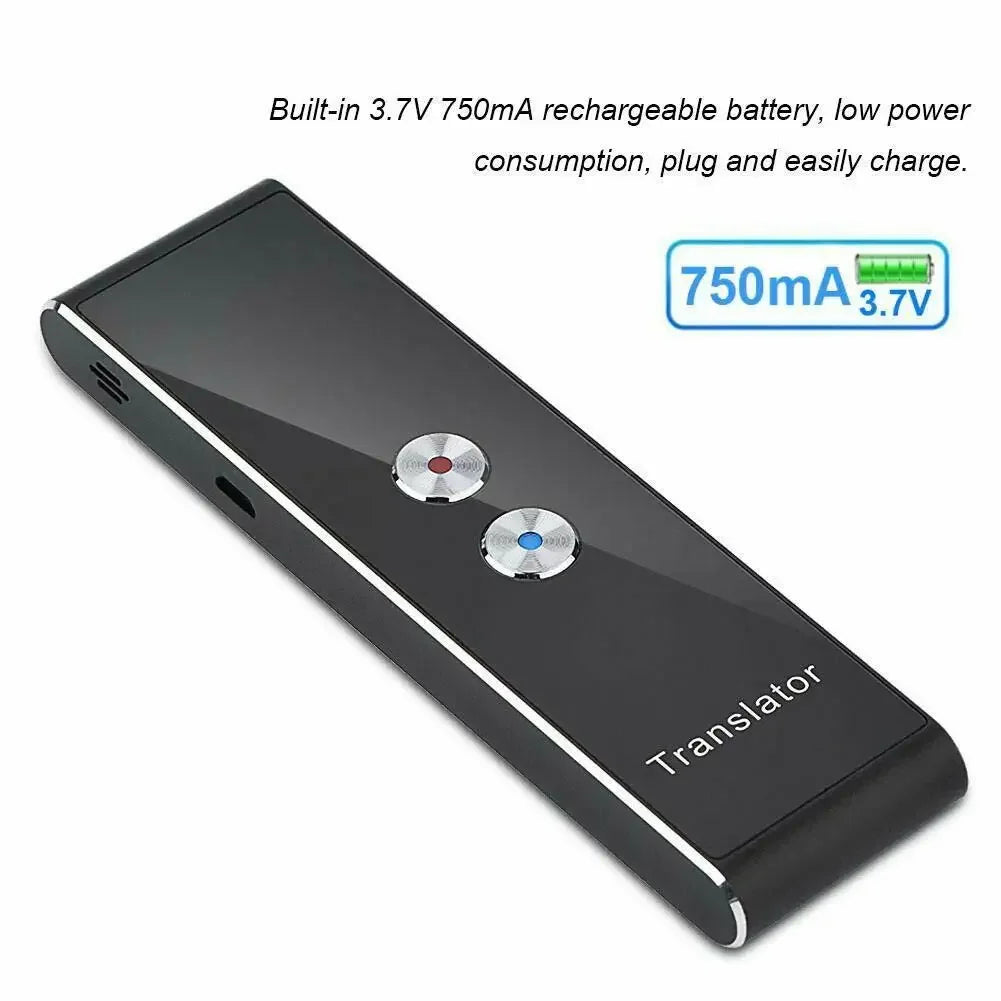 Wireless Voice Translate 40 Languages Multi Smart Instant Translated 2 Way Real Time Voice Translator for Business Travel Study
