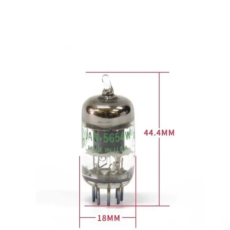 2PCS GE 5654W GE5654 Vacuum Tube Valve Vacuum Electronic Tube Upgrade For 6J1 6m1 6AK5 6J1P EF95 Audio Amplifiers