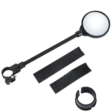 1PCS Bike Mirror Bike Handlebar Rearview Mirror Rotatable And Adjustable Wide Angle Rear View Shockproof Convex Mirror Universal