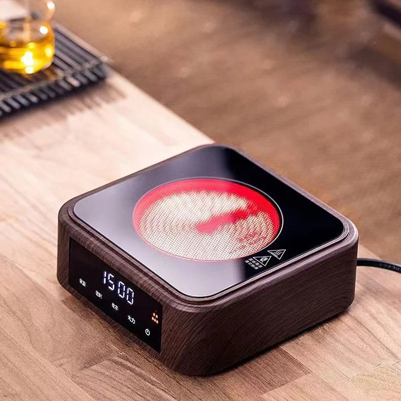 1500W Electric Ceramic Stove Smart Heater Stove Tea Stove Electric Hot Plate Heating Furnace Mini Tea Maker Water Boiler 220V